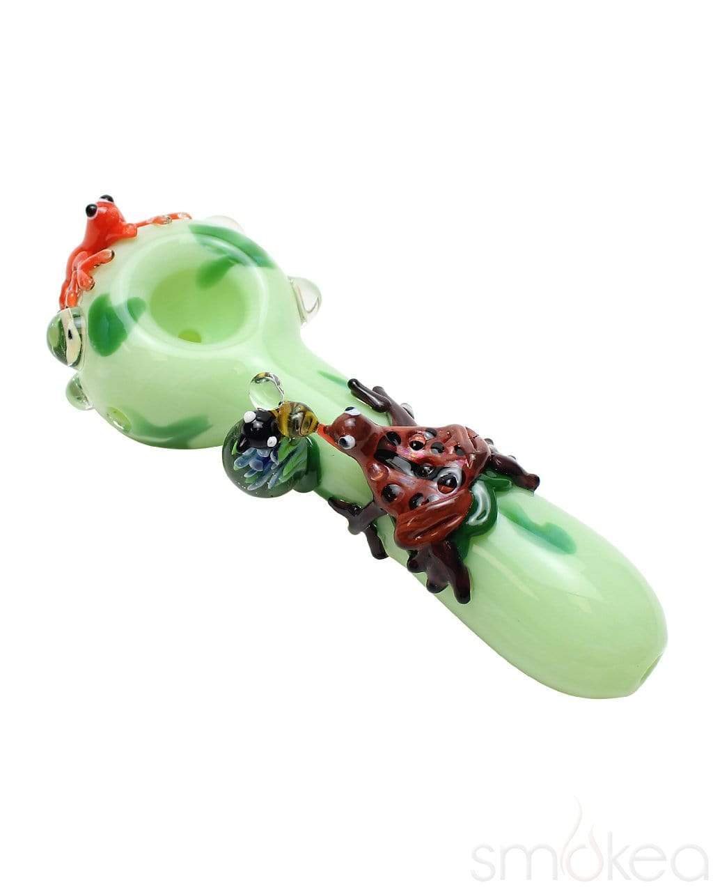 Empire Glassworks Small Ribbit Spoon Pipe - PuffingBird CA
