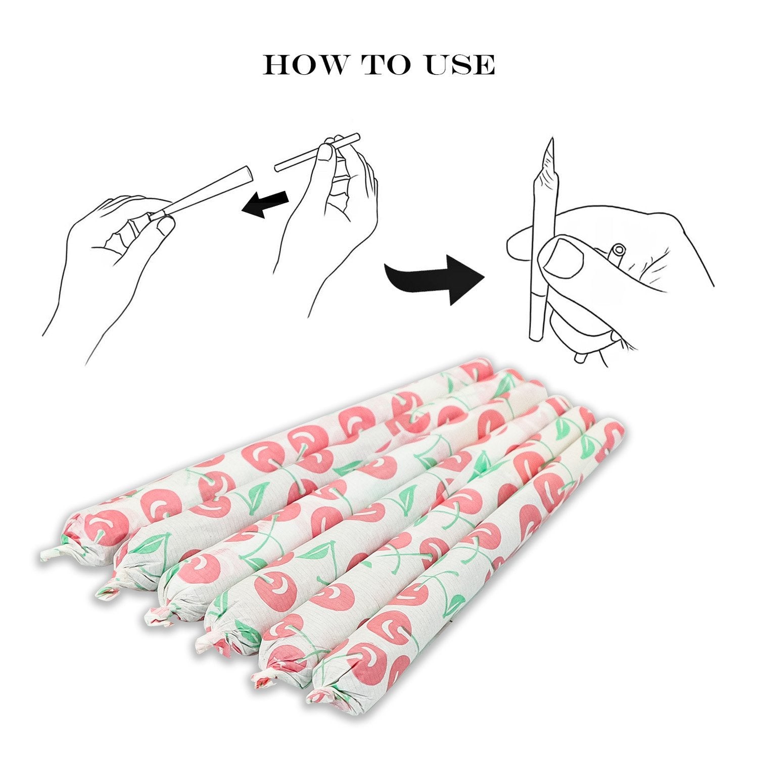 Cherry-Flavored Pre-Rolled Cones - PuffingBird CA