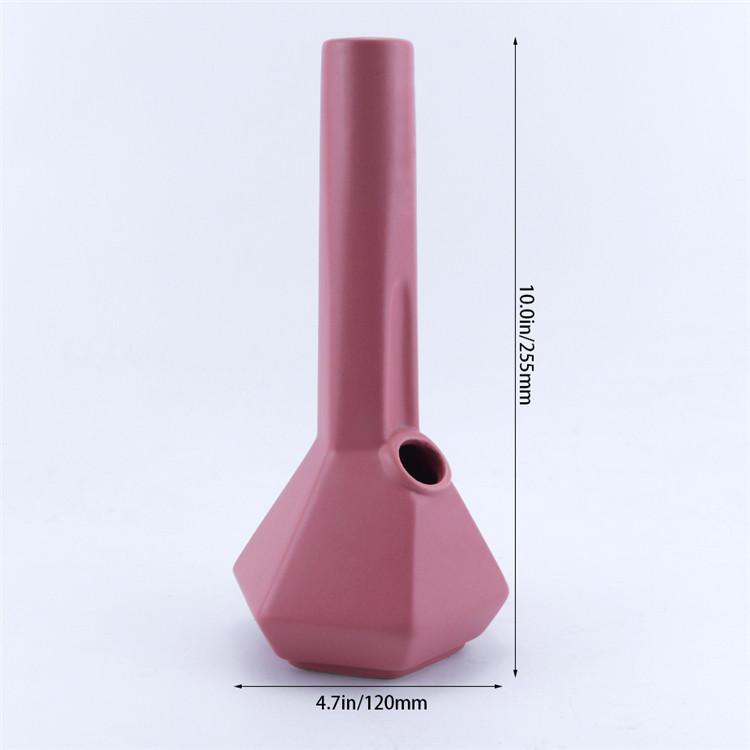 Ceramic Angular Beaker Bong - PuffingBird CA