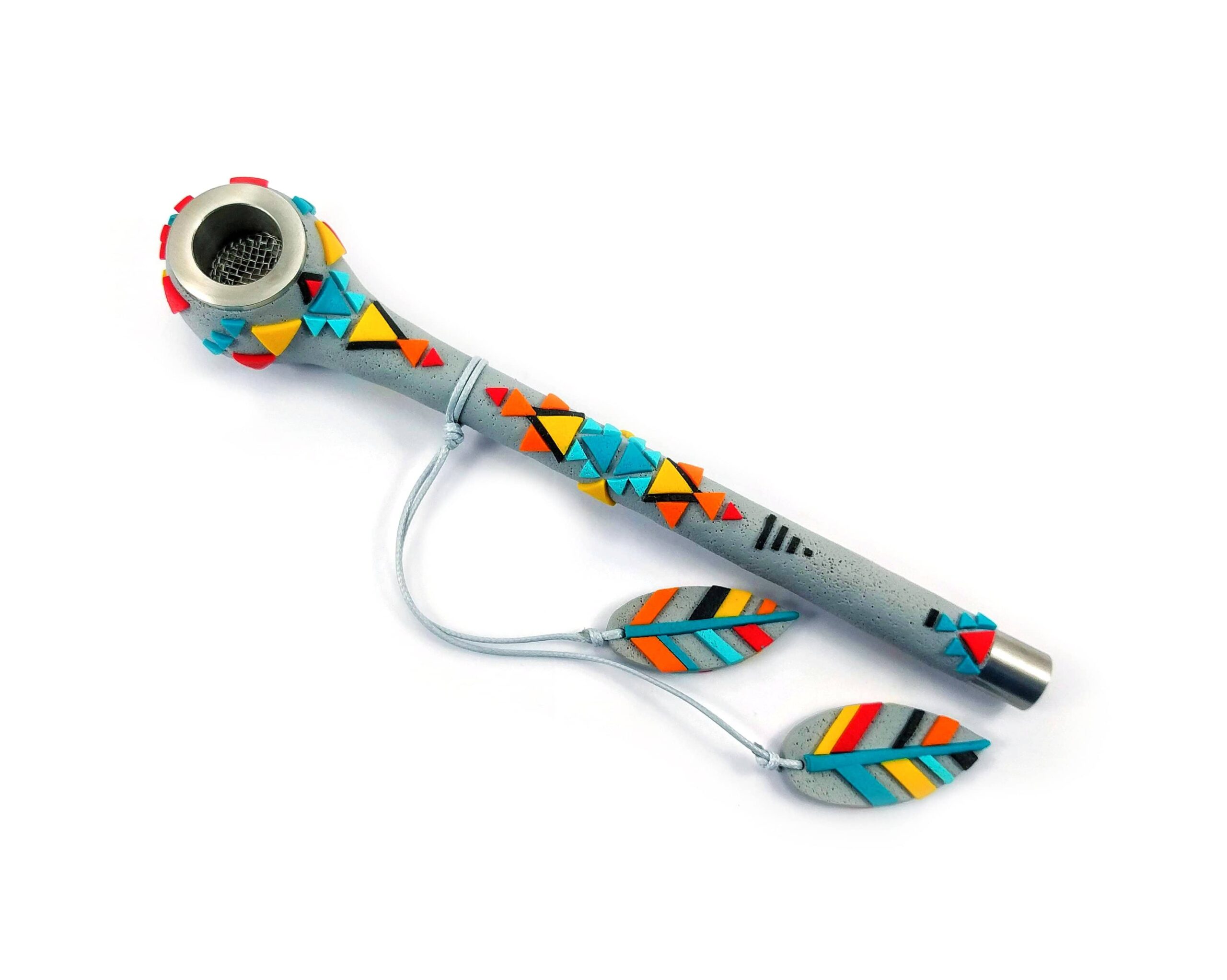 Gadzyl Long Aztec Metal Pipe - PuffingBird CA