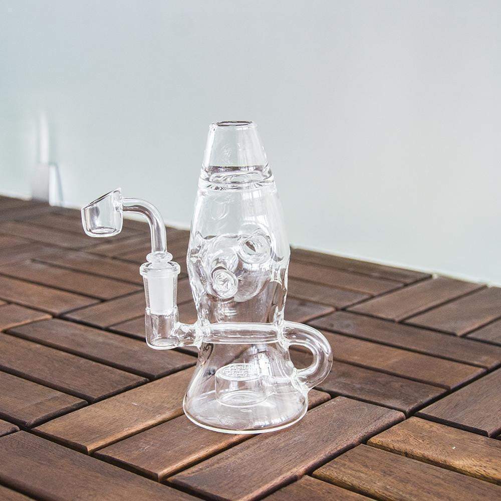 7 inch Lave lamp with Seed of Life Perc - PuffingBird CA