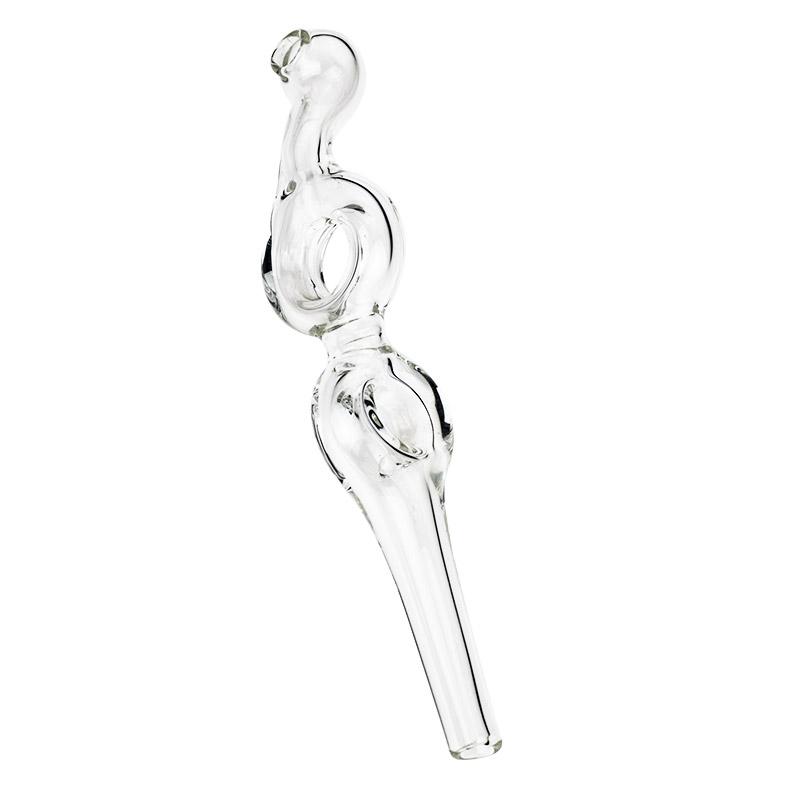 Clear Glass Donut Nectar Collector - PuffingBird CA
