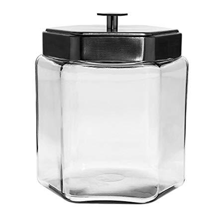 Anchor Hocking Large Glass Honeycomb Jar 1.5 gal With Lid - PuffingBird CA