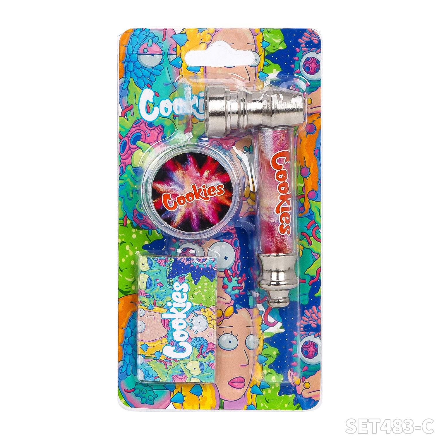 Rick and Morty Metal Pipe with Card Packaging - PuffingBird CA