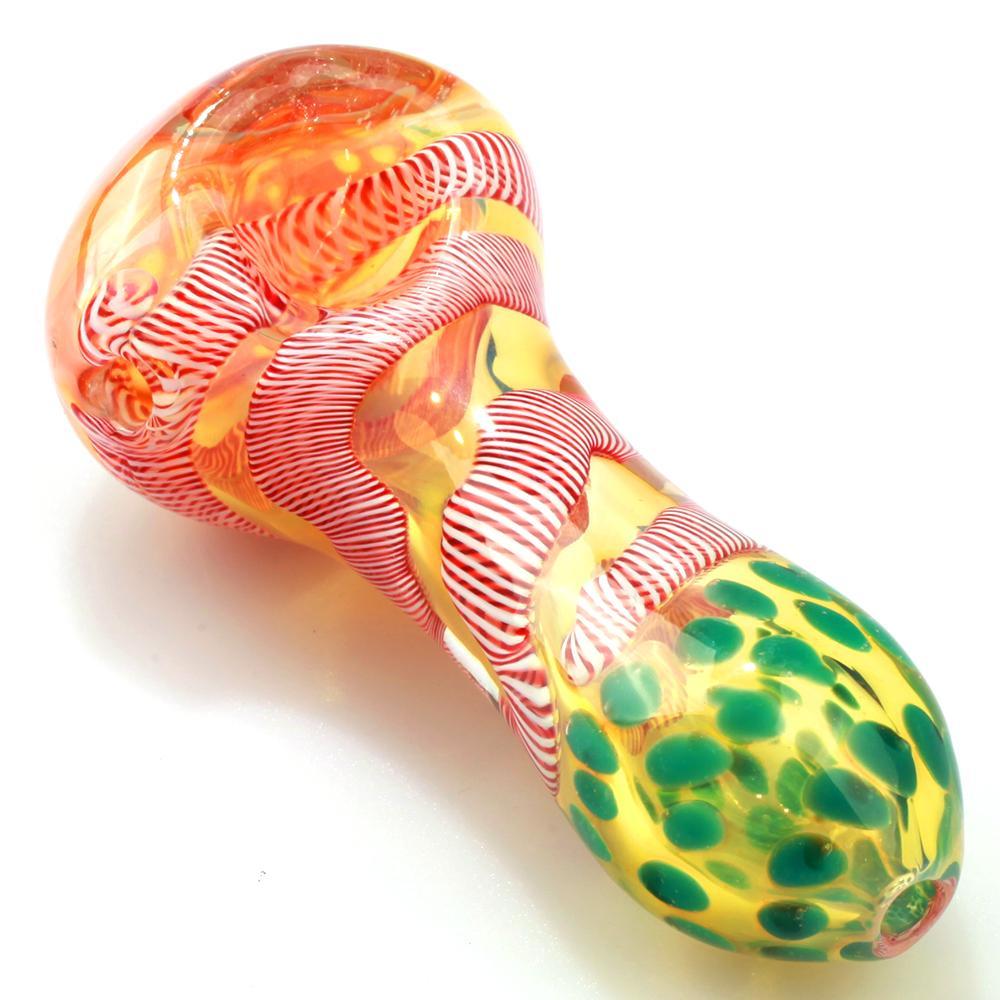 Fumed Frit Milli Glass Pipe - PuffingBird CA