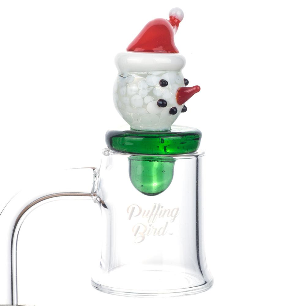 Snowman Christmas Themed Carb Cap - PuffingBird CA