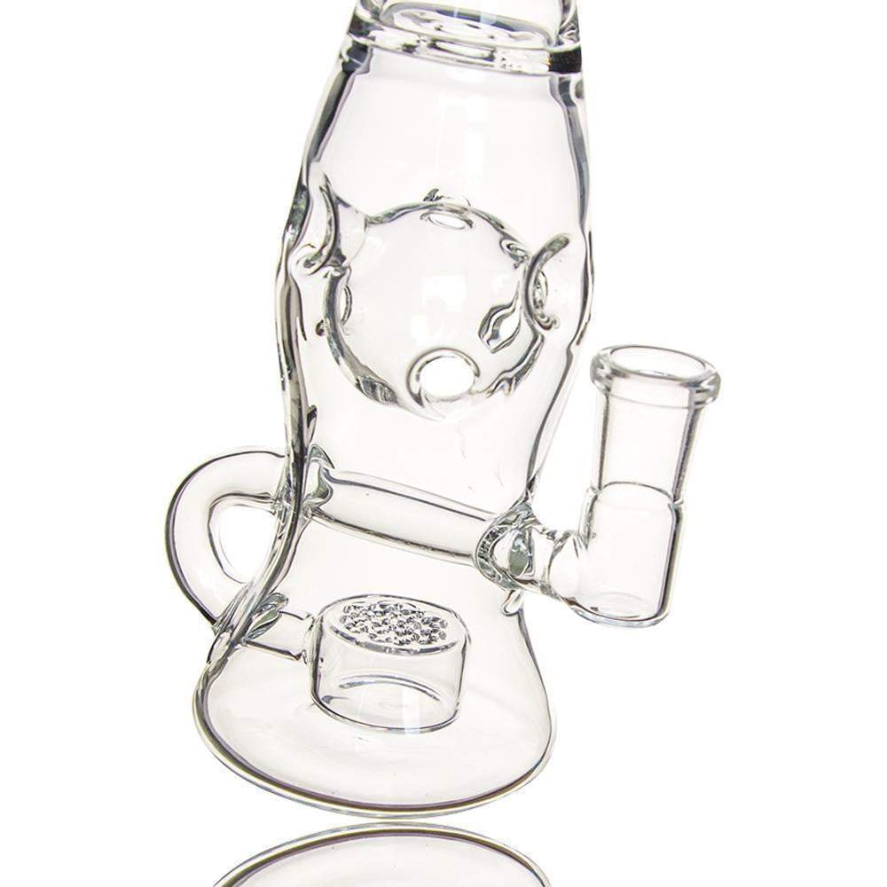 7 inch Lave lamp with Seed of Life Perc - PuffingBird CA